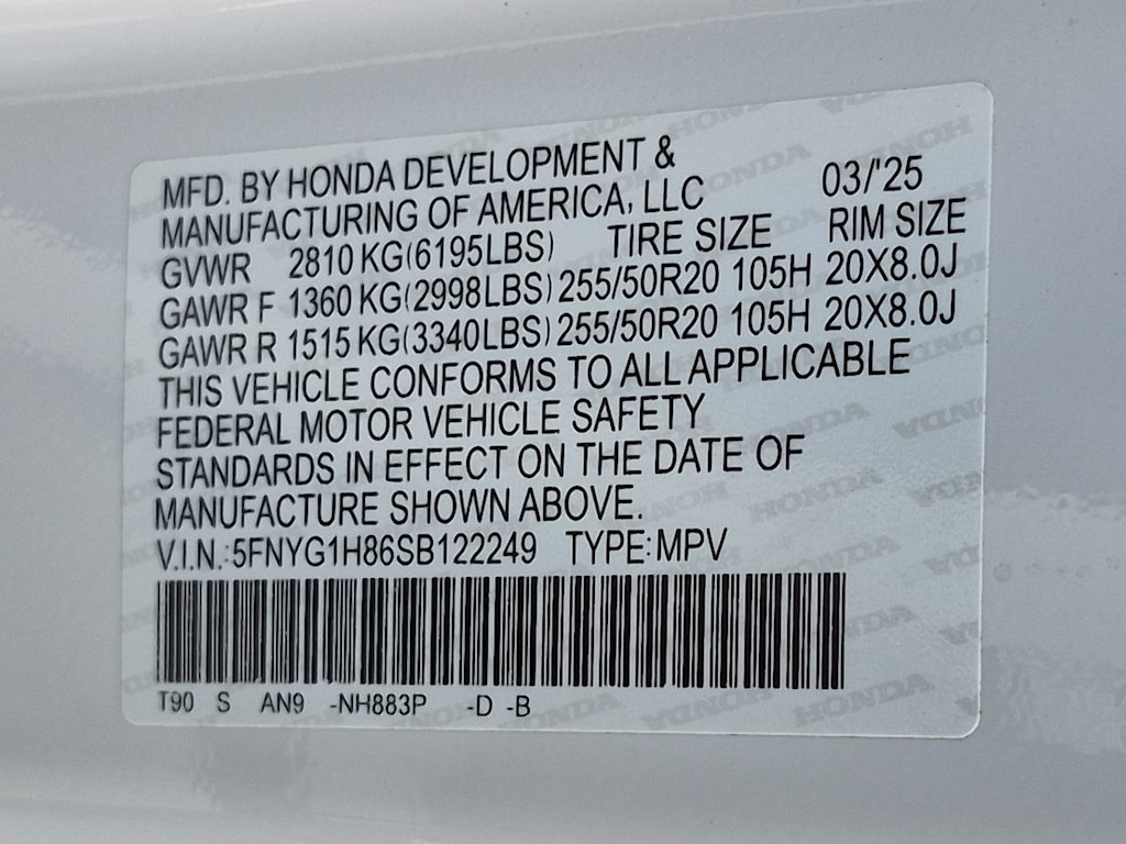 Thumbnail: 2025 Honda Pilot - 19
