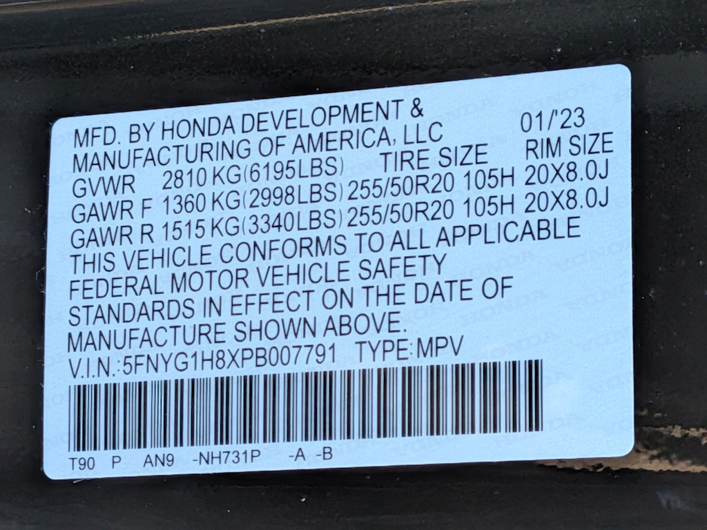 Thumbnail: 2023 Honda Pilot - 19