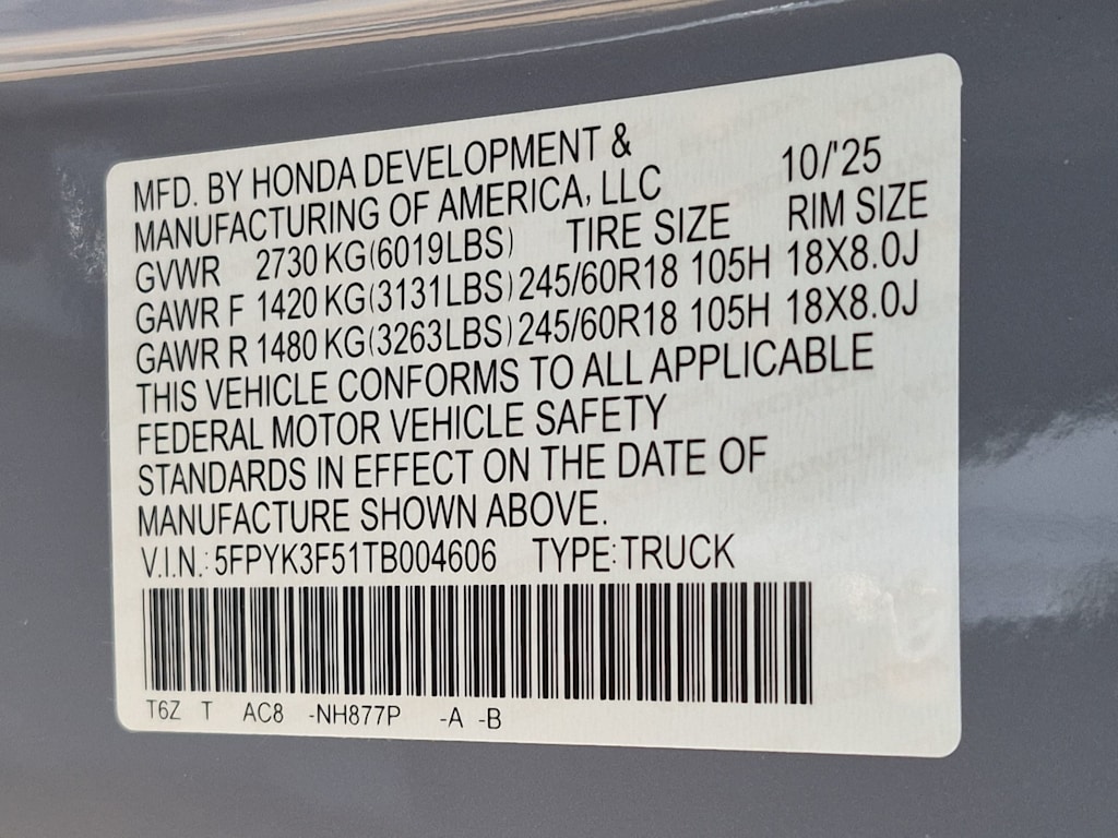Thumbnail: 2026 Honda Ridgeline - 18