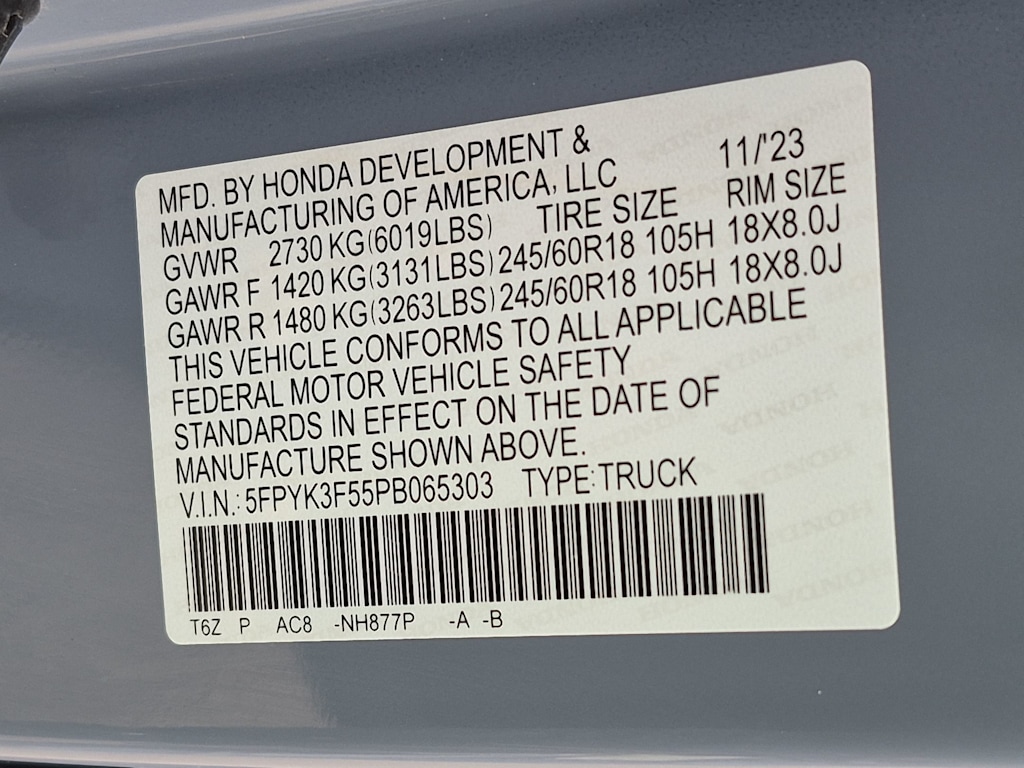 Thumbnail: 2023 Honda Ridgeline - 18