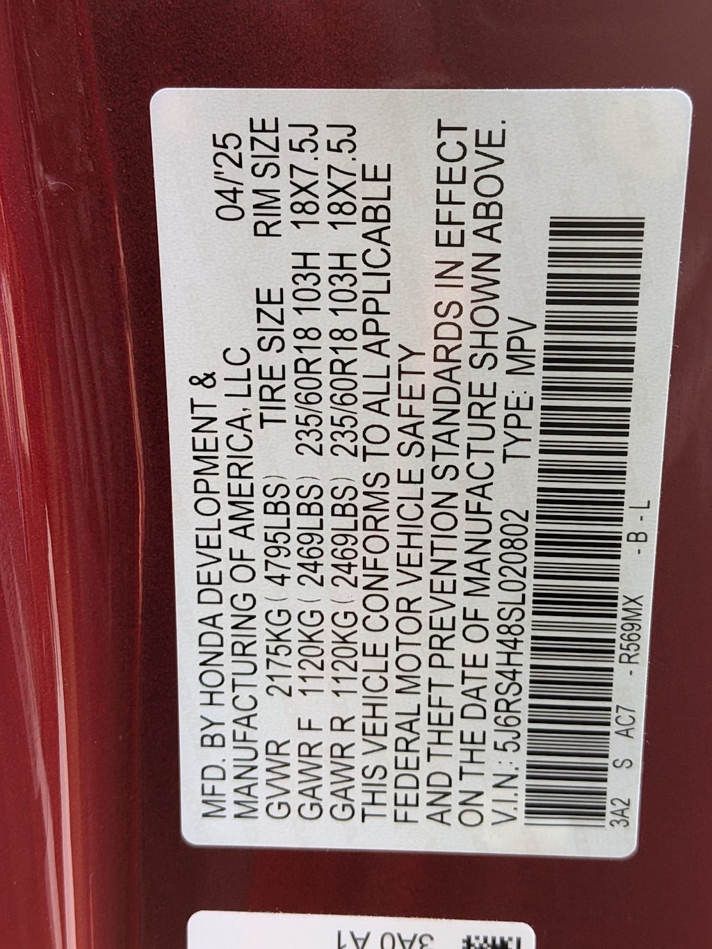 Thumbnail: 2025 Honda CR-V - 19