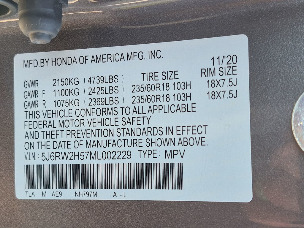 Thumbnail: 2021 Honda CR-V - 19