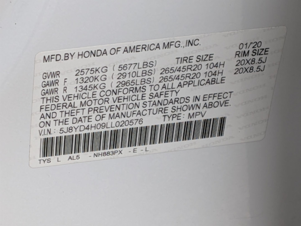 Thumbnail: 2020 Acura MDX - 20