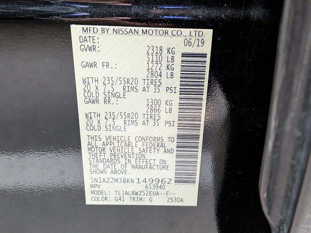 Thumbnail: 2019 Nissan Murano - 19