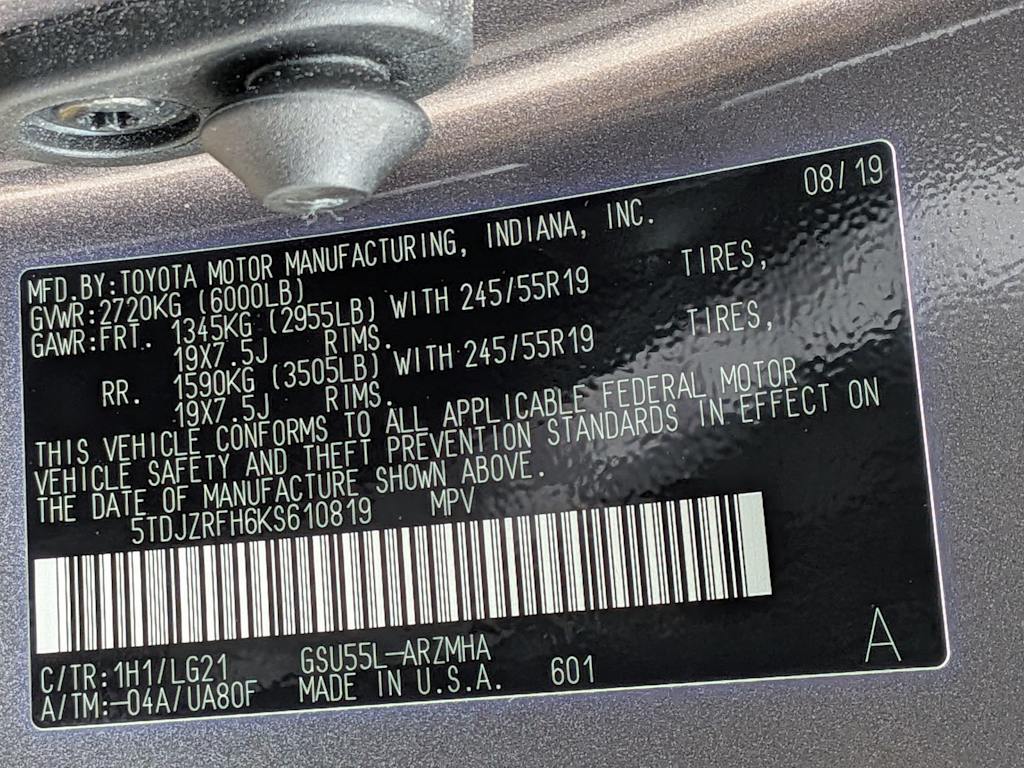 Thumbnail: 2019 Toyota Highlander - 19