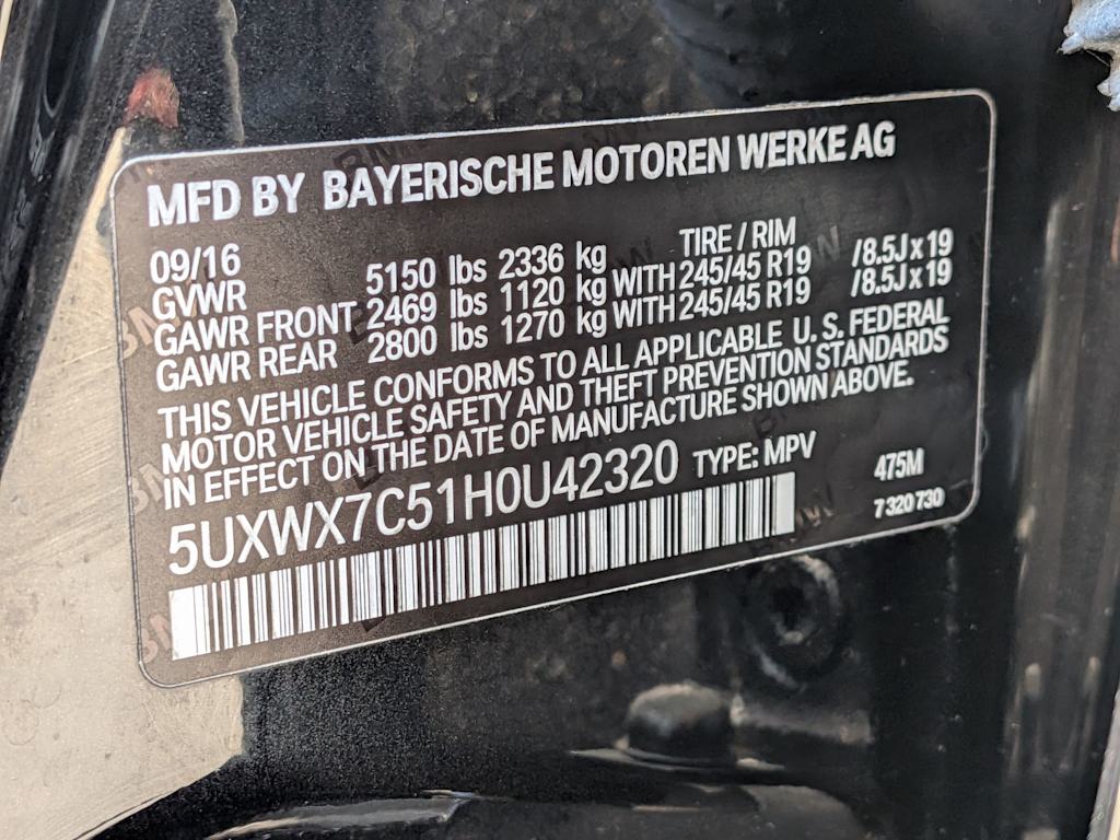 Thumbnail: 2017 BMW X3 - 19