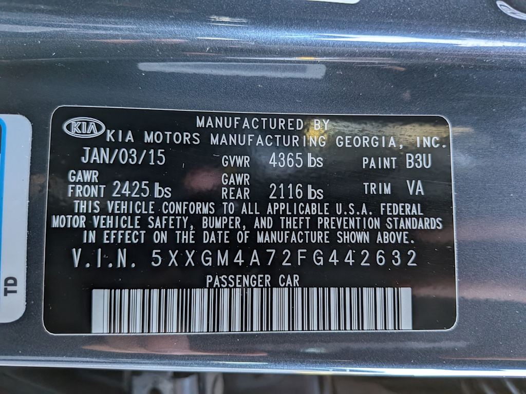 Thumbnail: 2015 Kia Optima - 20