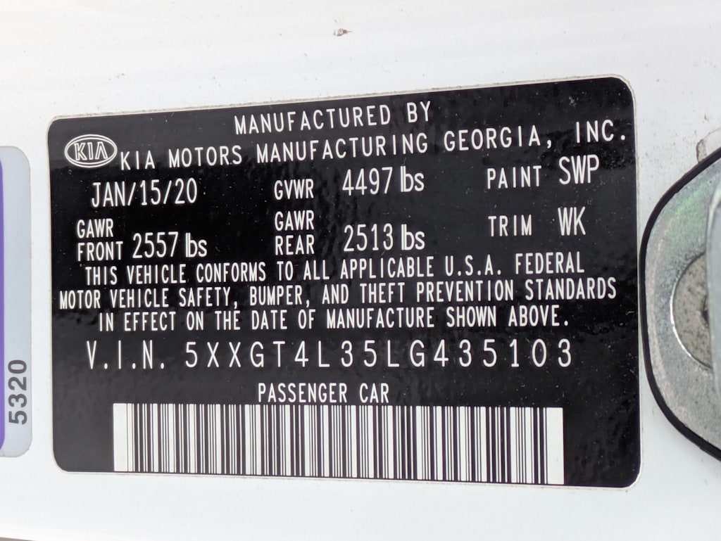 Thumbnail: 2020 Kia Optima - 18