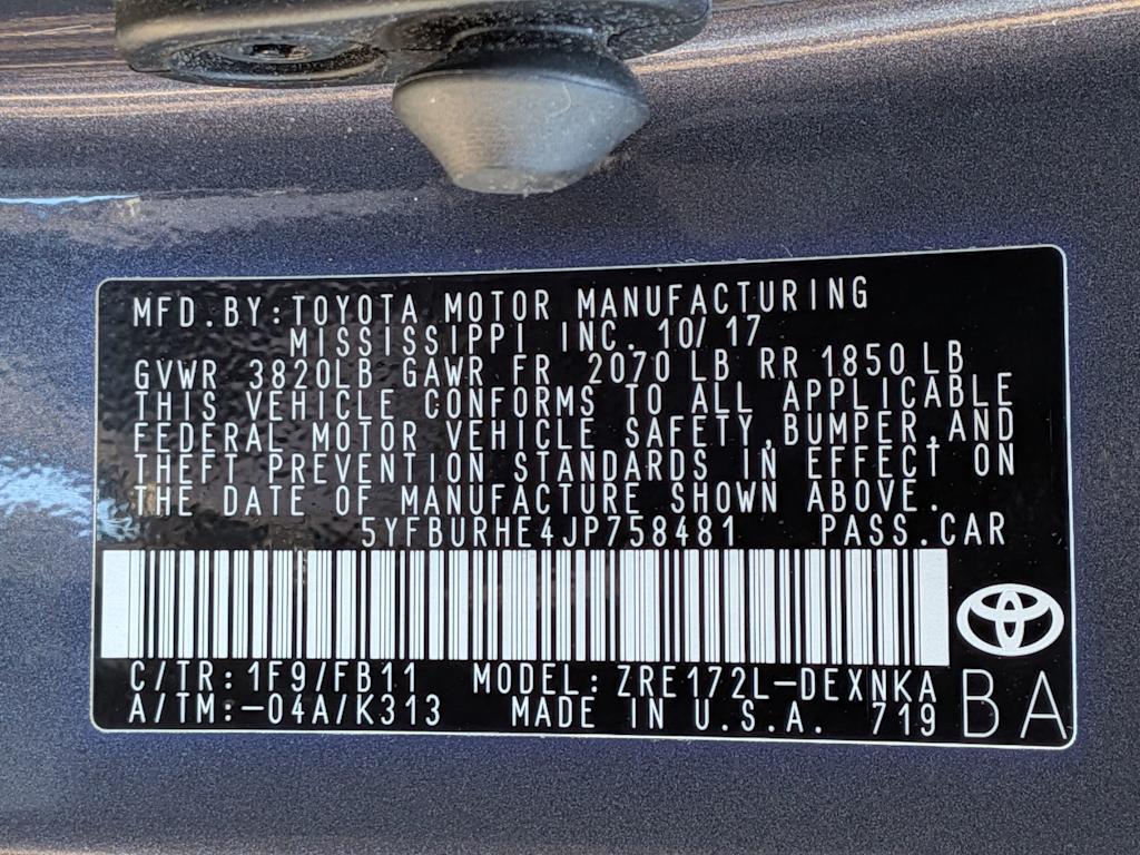 Thumbnail: 2018 Toyota Corolla - 18