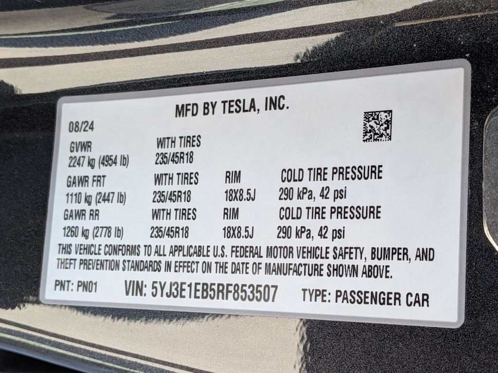 Thumbnail: 2024 Tesla Model 3 - 16