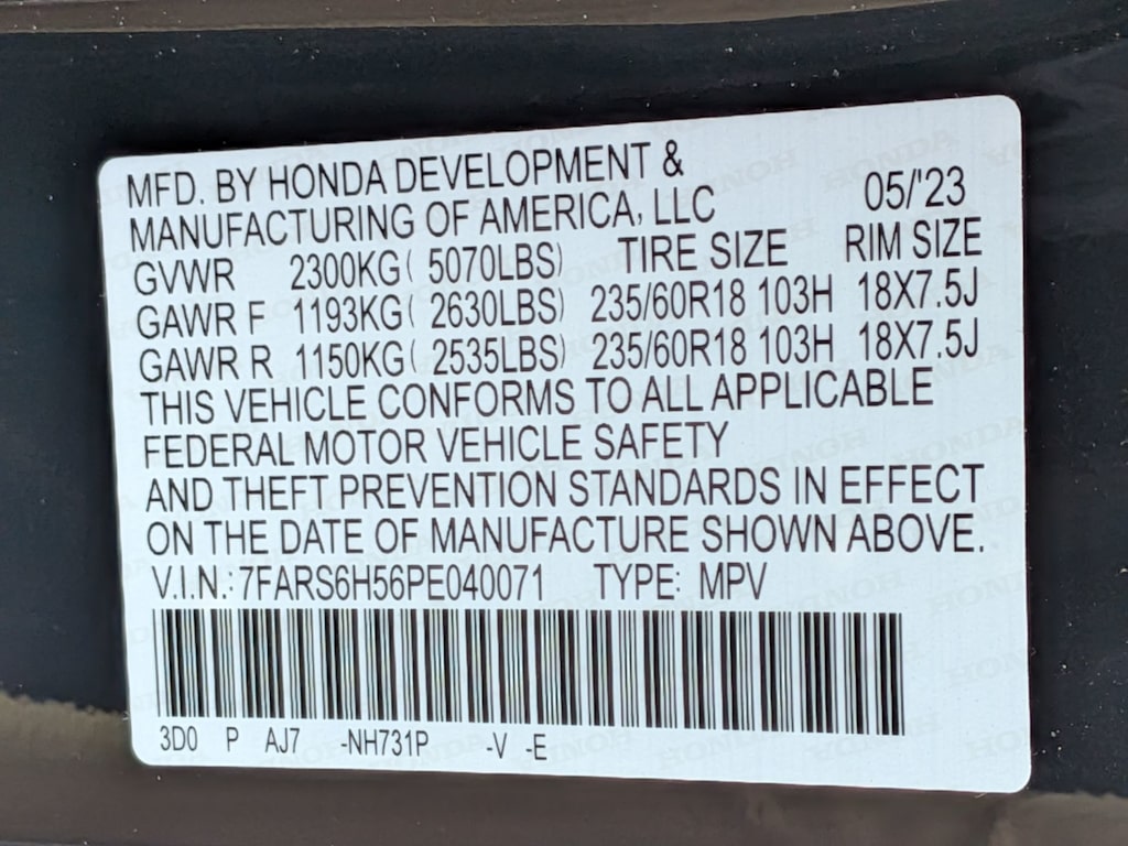 Thumbnail: 2023 Honda CR-V - 18