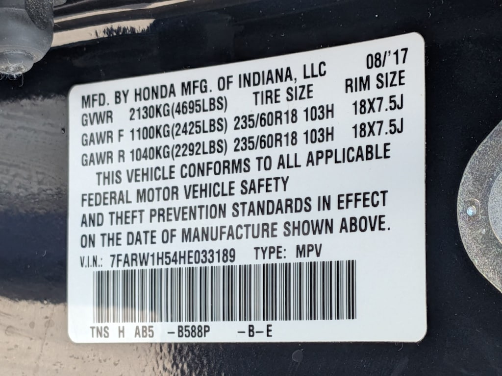 Thumbnail: 2017 Honda CR-V - 19