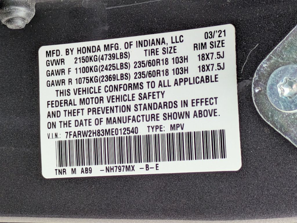 Thumbnail: 2021 Honda CR-V - 20