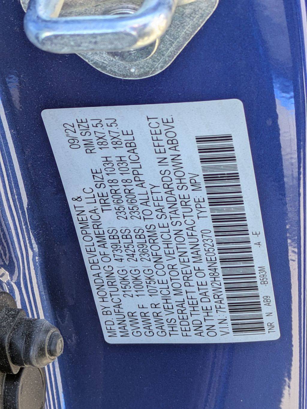 Thumbnail: 2022 Honda CR-V - 19