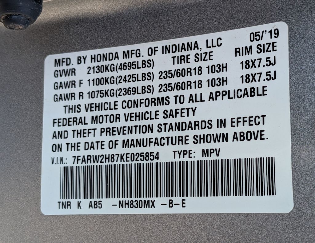 Thumbnail: 2019 Honda CR-V - 17