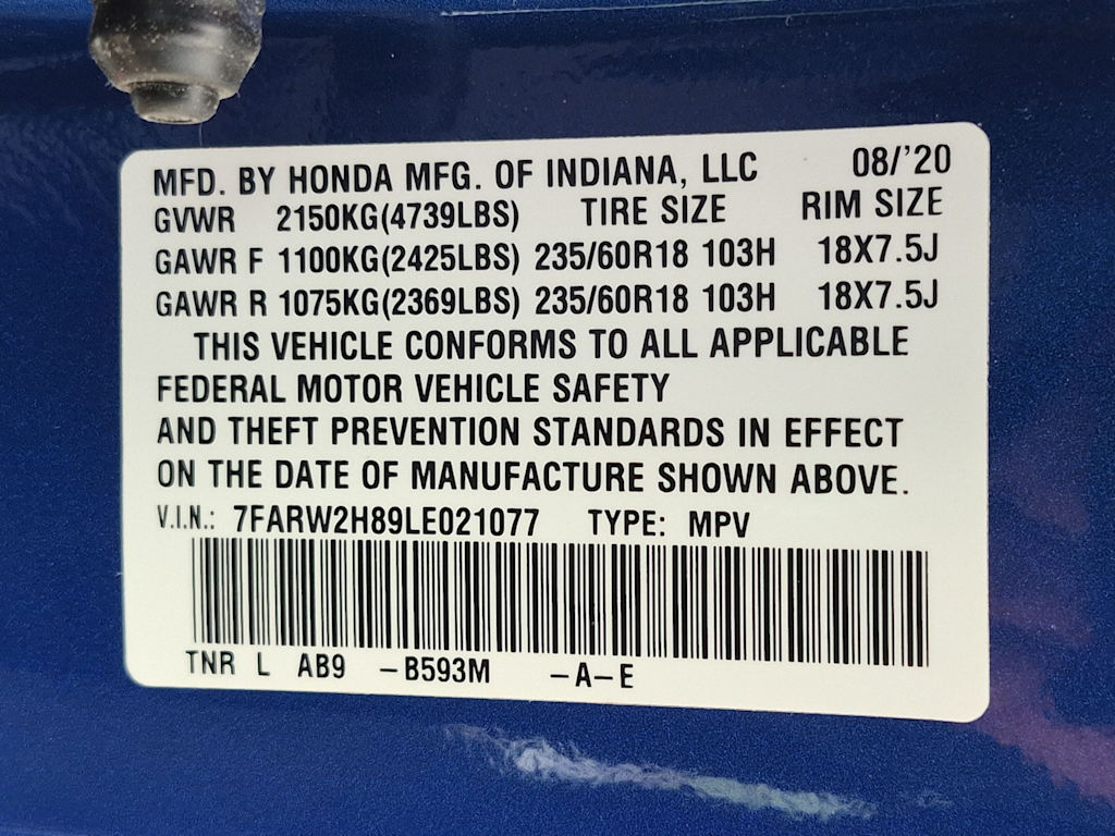 Thumbnail: 2020 Honda CR-V - 19