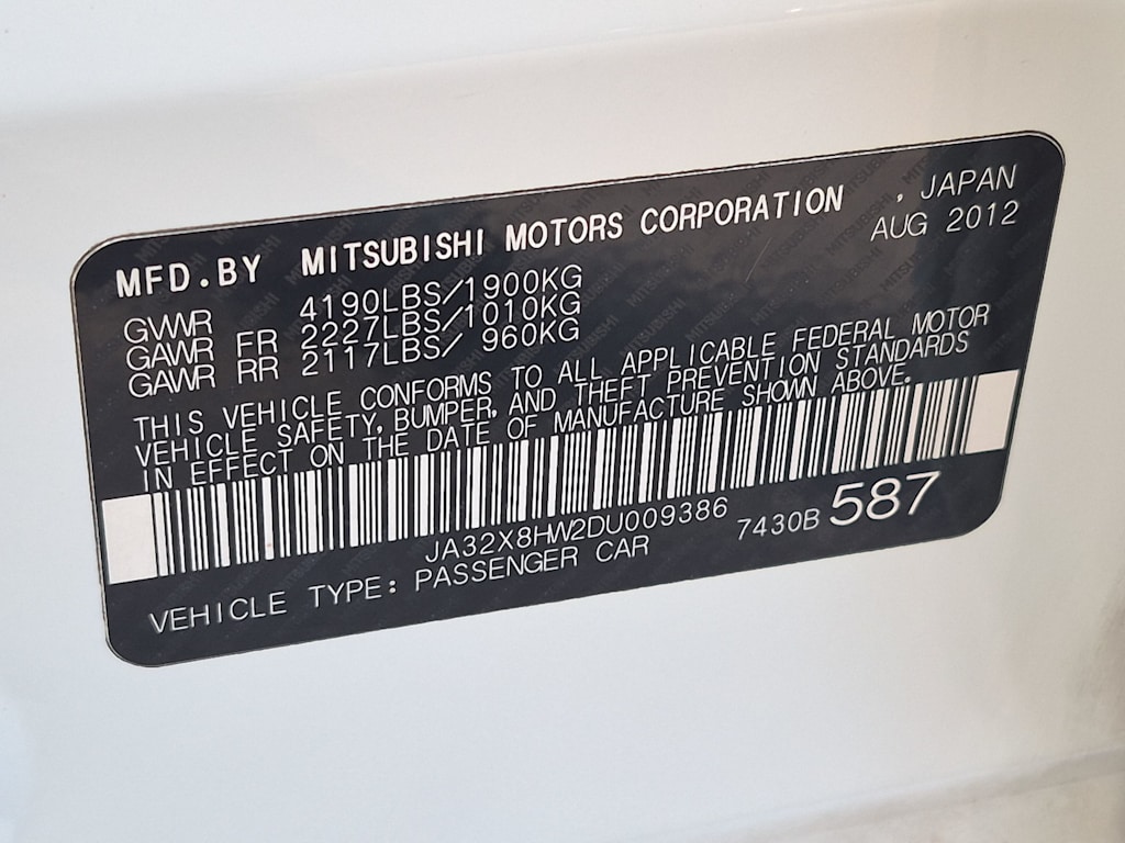 Thumbnail: 2013 Mitsubishi Lancer - 19