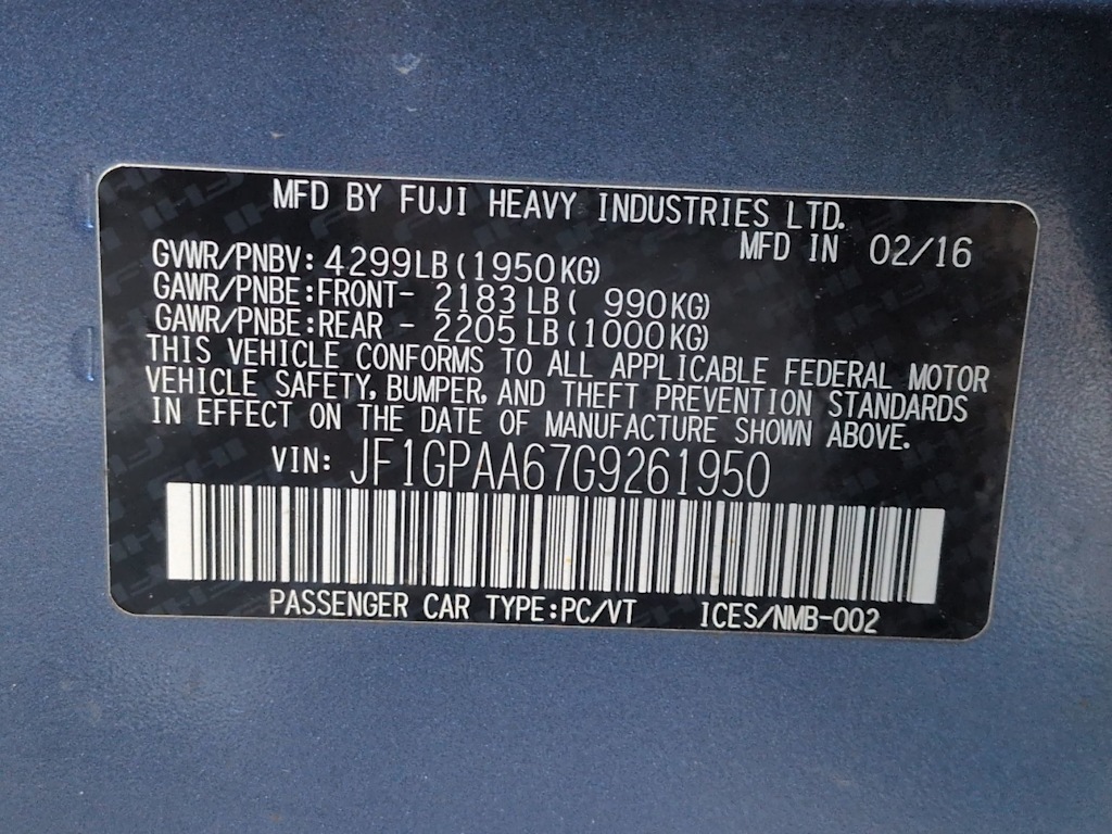 Thumbnail: 2016 Subaru Impreza - 19