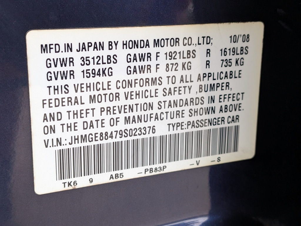 Thumbnail: 2009 Honda Fit - 16