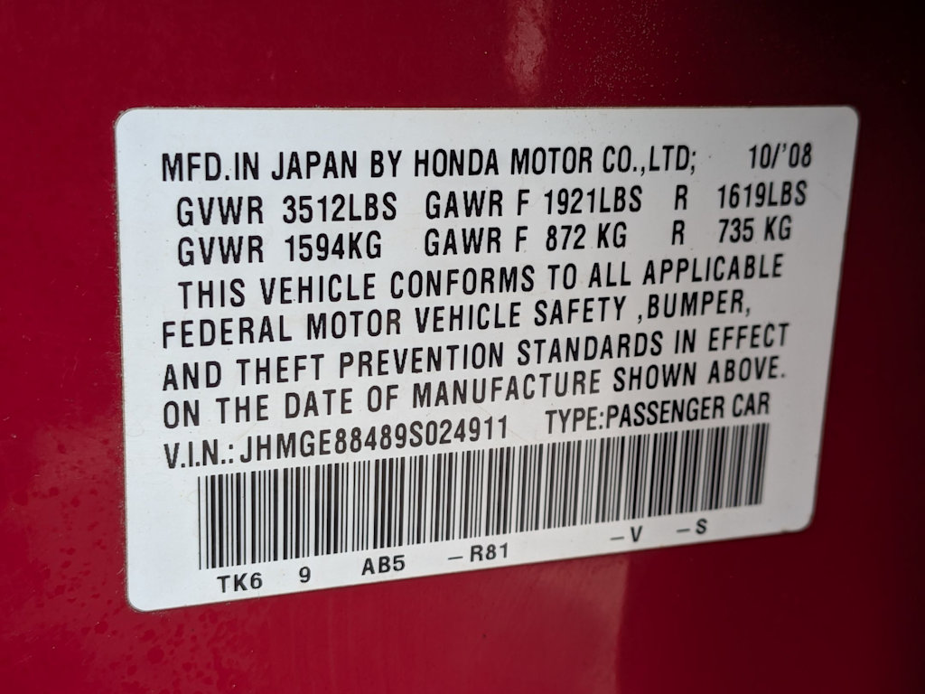 Thumbnail: 2009 Honda Fit - 16