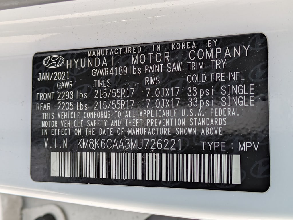 Thumbnail: 2021 Hyundai Kona - 19