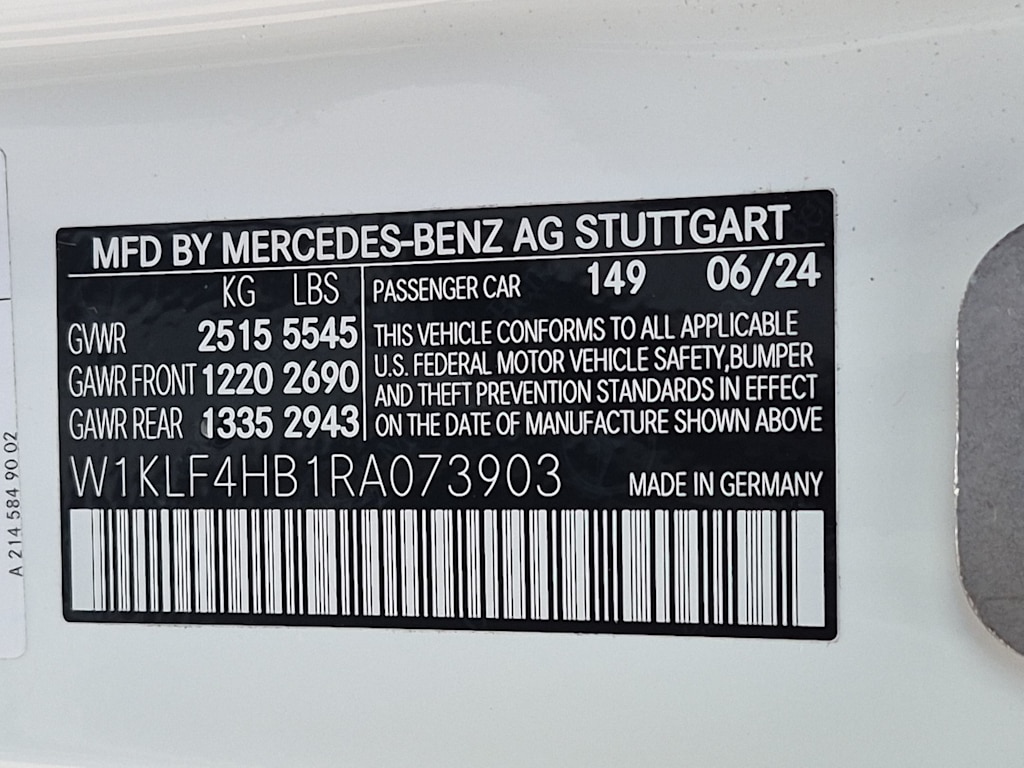 Thumbnail: 2024 Mercedes-Benz E-Class - 18