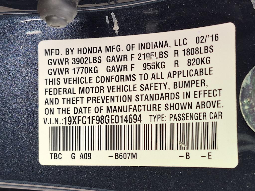 Thumbnail: 2016 Honda Civic - 17