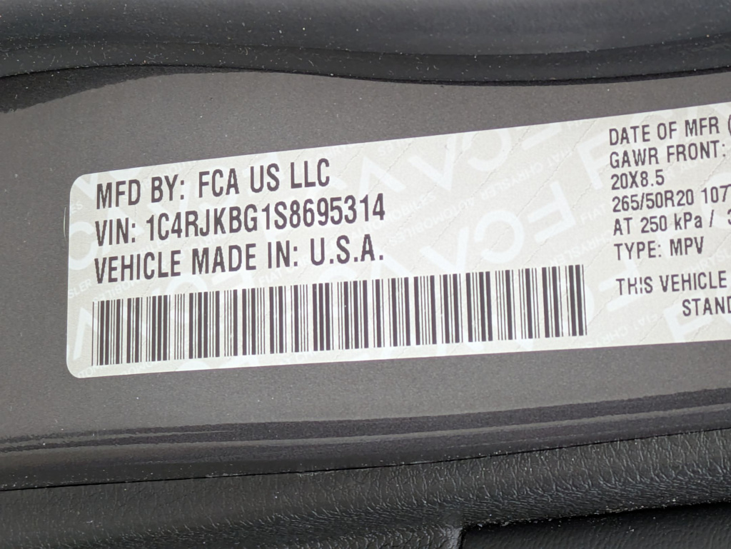 Thumbnail: 2025 Jeep Grand Cherokee L - 19