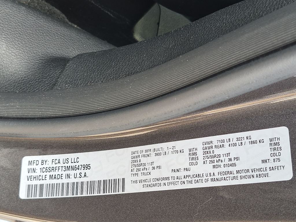 Thumbnail: 2021 RAM 1500 - 17