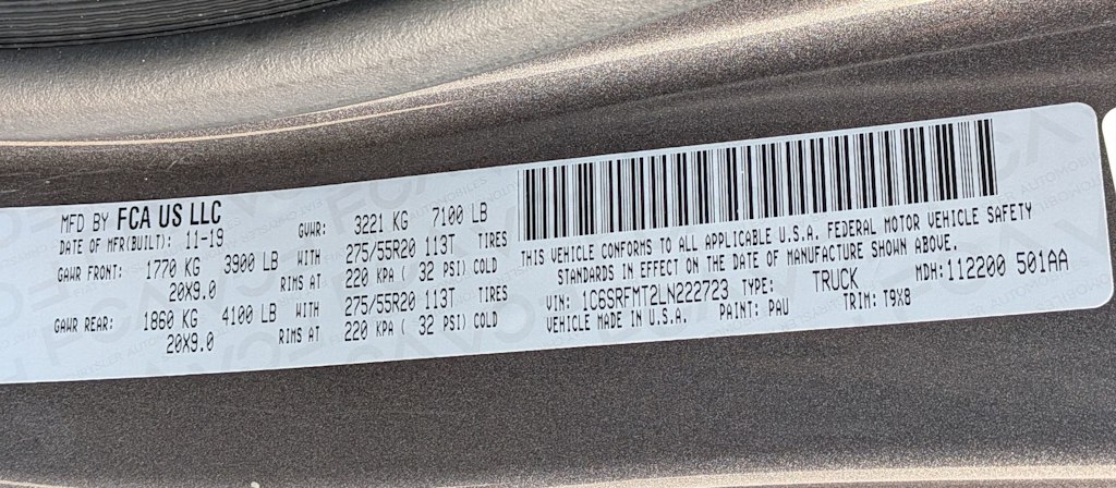 Thumbnail: 2020 RAM 1500 - 18