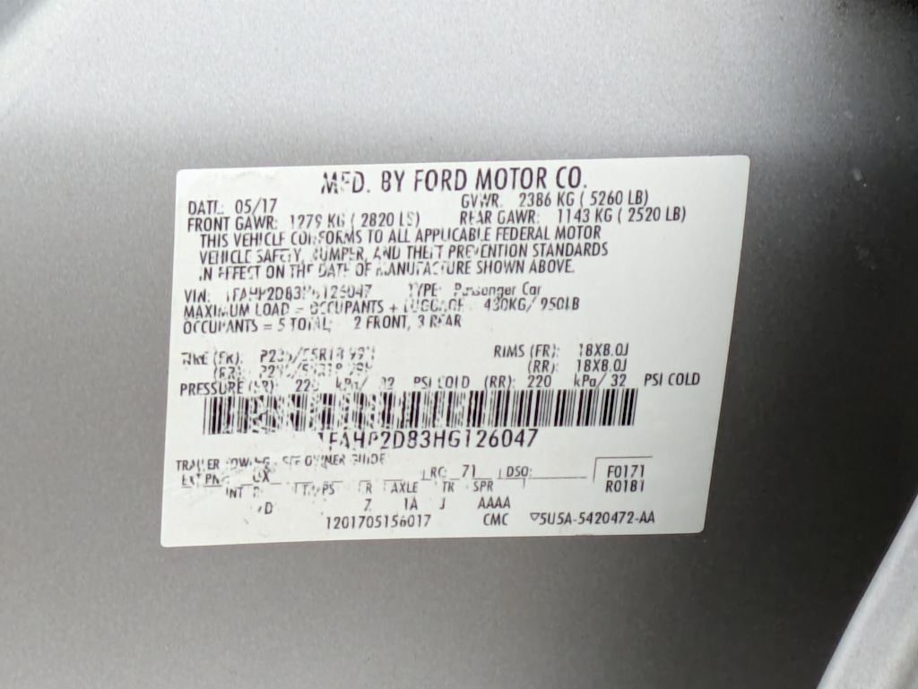 Thumbnail: 2017 Ford Taurus - 18