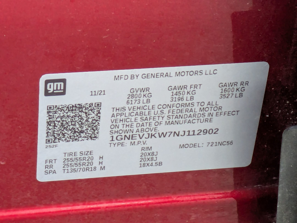 Thumbnail: 2022 Chevrolet Traverse - 18