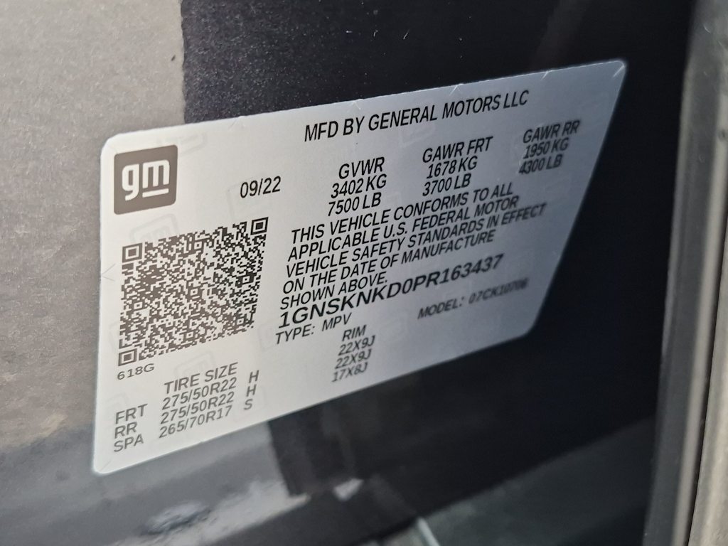 Thumbnail: 2023 Chevrolet Tahoe - 17