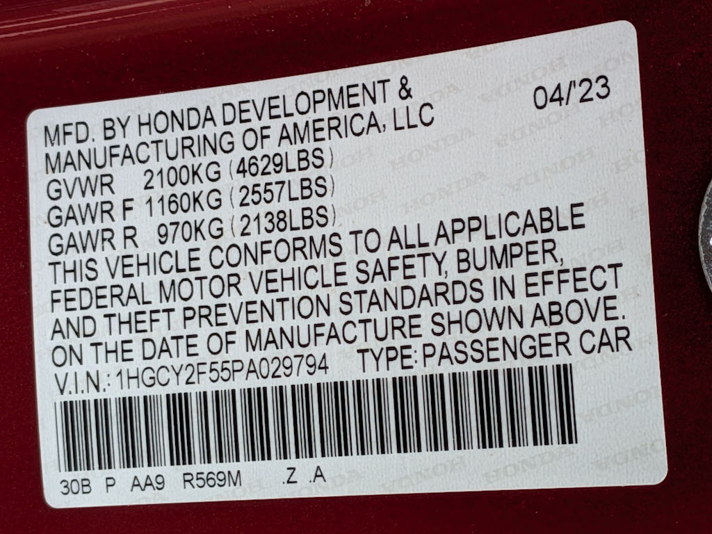 Thumbnail: 2023 Honda Accord - 18
