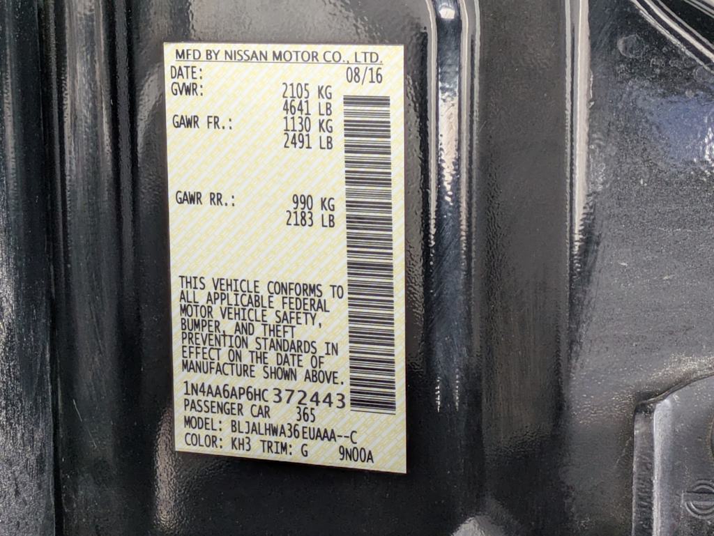 Thumbnail: 2017 Nissan Maxima - 19