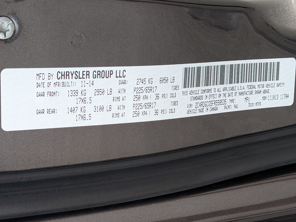 Thumbnail: 2015 Dodge Grand Caravan - 18