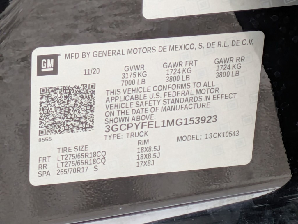 Thumbnail: 2021 Chevrolet Silverado 1500 - 19