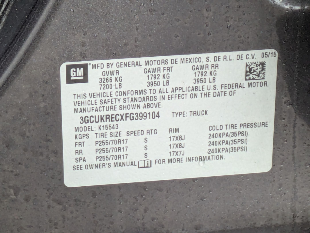 Thumbnail: 2015 Chevrolet Silverado 1500 - 18