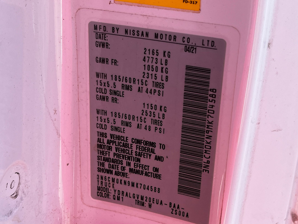 Thumbnail: 2021 Nissan NV200 - 17