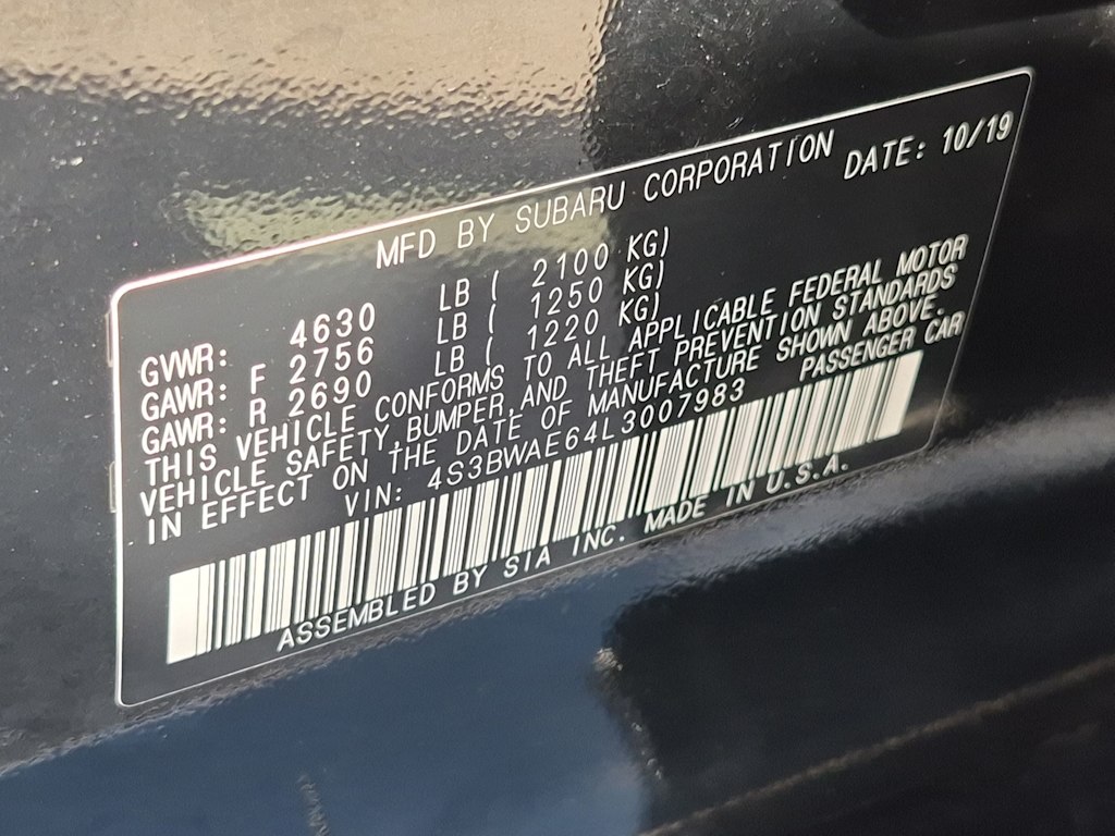 Thumbnail: 2020 Subaru Legacy - 20