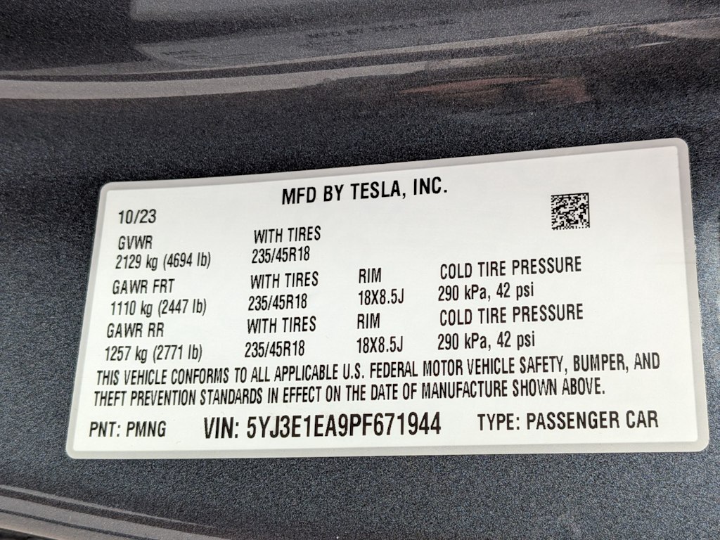 Thumbnail: 2023 Tesla Model 3 - 15