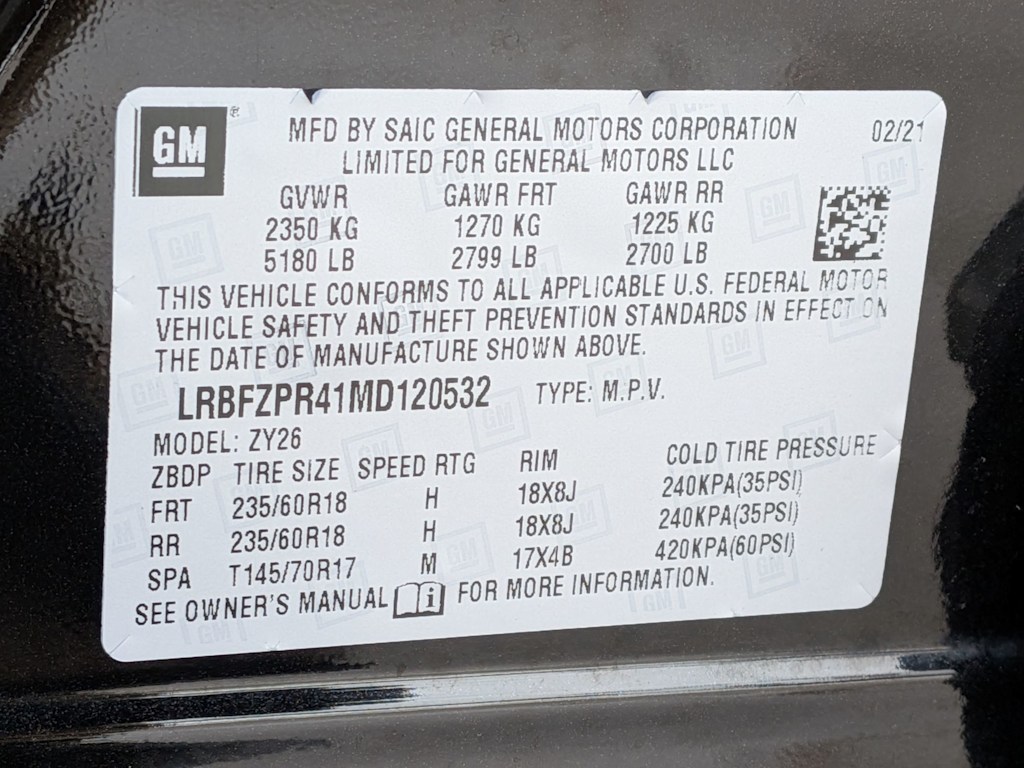 Thumbnail: 2021 Buick Envision - 19