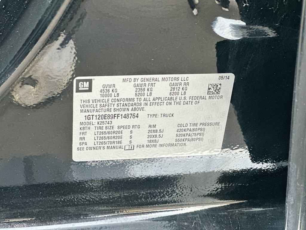 Thumbnail: 2015 GMC Sierra 2500 - 16