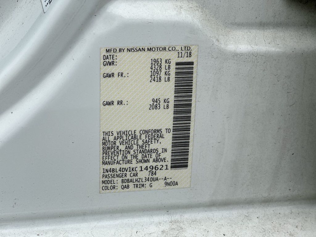 Thumbnail: 2019 Nissan Altima - 16