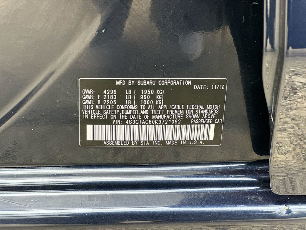 2019 Subaru Impreza Premium 17