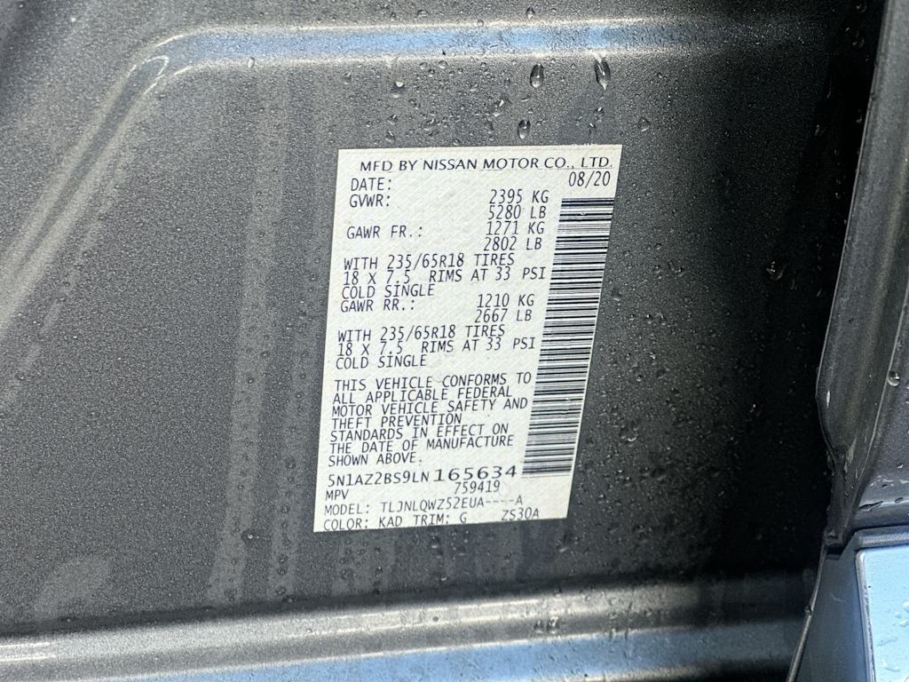 Thumbnail: 2020 Nissan Murano - 16