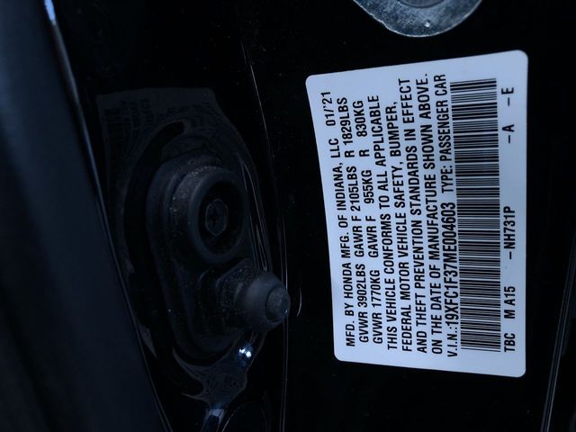 Thumbnail: 2021 Honda Civic - 19