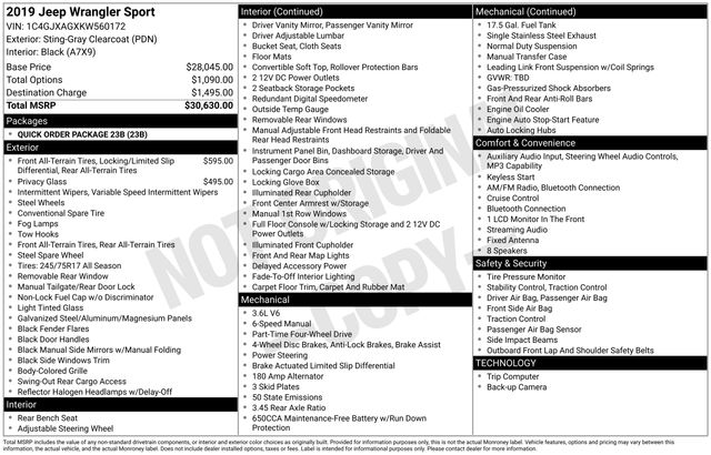 Thumbnail: 2019 Jeep Wrangler - 20