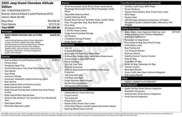 Thumbnail: 2020 Jeep Grand Cherokee - 17