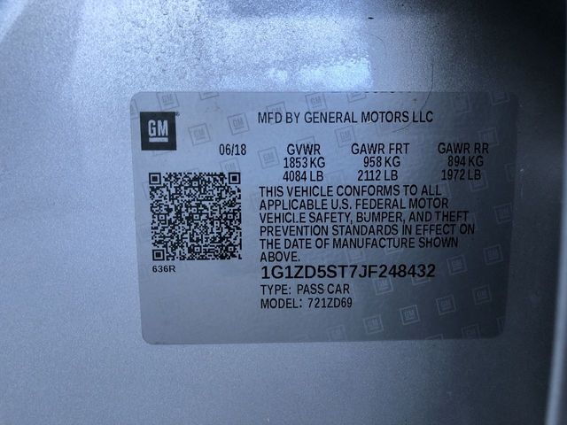 Thumbnail: 2018 Chevrolet Malibu - 33